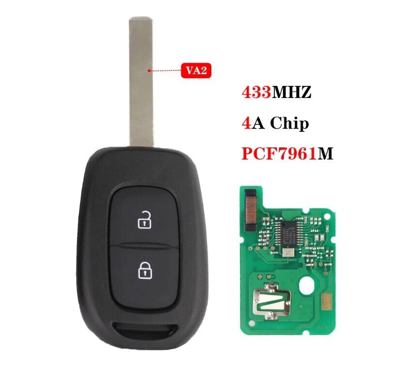 Guscio Chiave Telecomando Renault Modus Clio Twingo