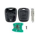 electronic key Peugeot 206 206 SW 206CC 206+ ID46 433 mhz ne72