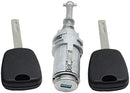 Barillet serrure de porte Avant Gauche compatible avec Citroën C2 C3 (2002-2010) avec 2 clés