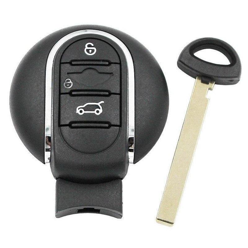 Clé télécommande vierge Mini Cooper Cooper S Clubman CAS4 +2014 Main libre