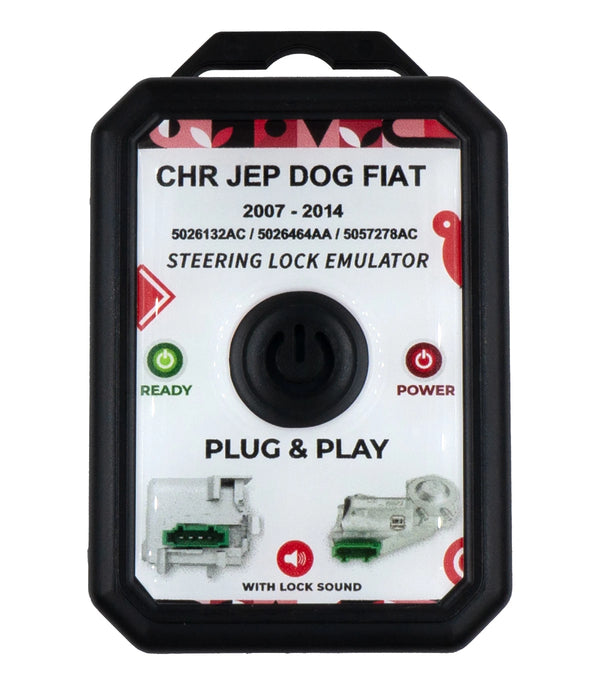 Column lock emulator ESL/ELV Jeep Fiat Chrysler Dodge 2007-2014 5026132AC / 5026464AA / 5057278AC