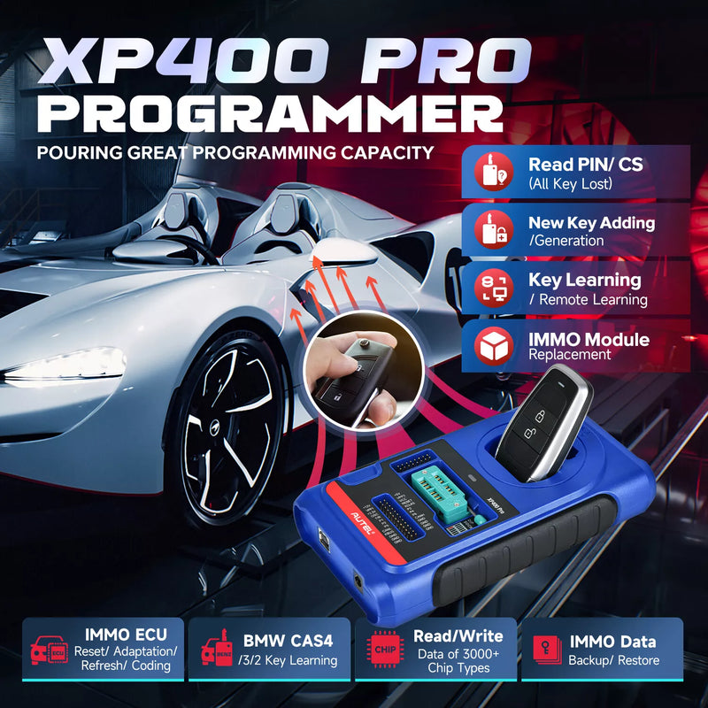 MaxiIM IM608ProⅡ/IM608SⅡ/IM608Ⅱ con XP400 pro II: soluzione professionale avanzata per la programmazione di chiavi e la diagnostica automobilistica