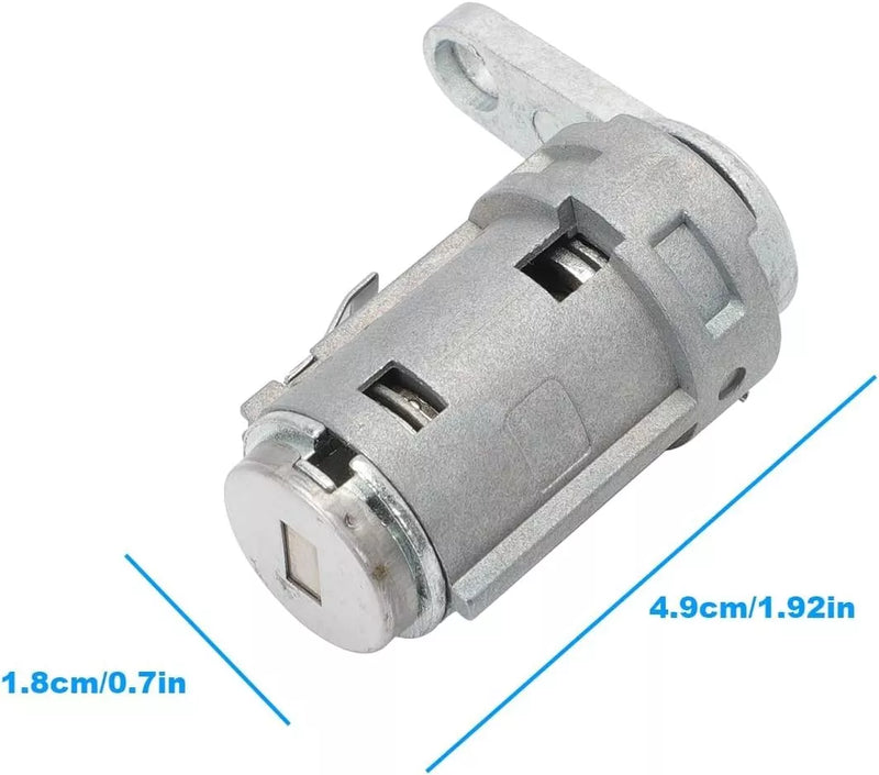 cylindre Barillet serrure de porte pour Peugeot 407 et 307 avant gauche avec 2 clés