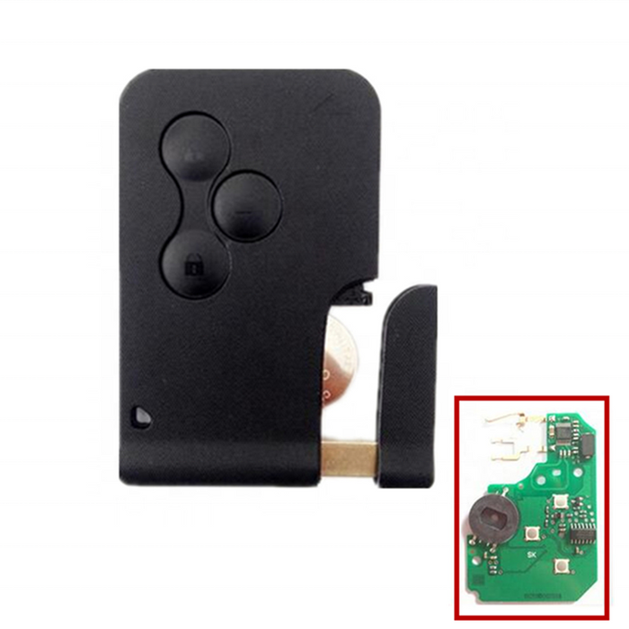 Clé Vierge Générique Pour Renault Clio III, Grand Scenic II, Megane II – Télécommande Compatible