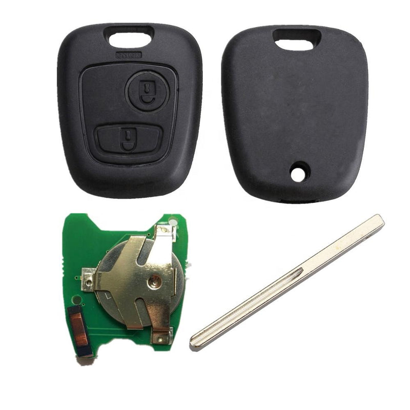 Clé Vierge + électronique Avec Transpondeur Pour PEUGEOT 307 Phase 1 - Foto 9