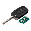 chiave AUDI A2 A3 A4 S4 A6 S6 RS6 TT A8 S8 vergine ID48 3 pulsanti elettronici da programmare