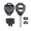 Coque cle Toyota Prius Corolla Carina Hilux Yaris Rav4 Auris télécommande boitier 2 boutons