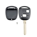 coque boitier télécommande clé Toyota Yaris Rav 4 Prius Prado Corrola Amy télécommande 2 boutons