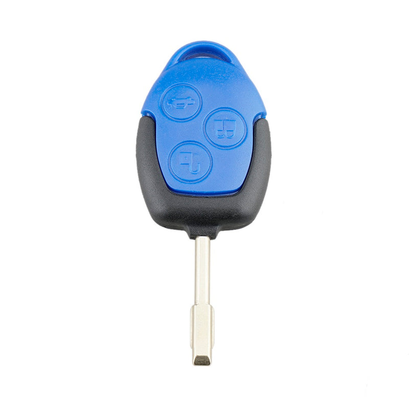 jingyuqin Sostuzione 3 pulsanti Trans Connect Set Guscio chiave remota per custodia blu Ford 34 jingyuqin Sostuzione 3 pulsanti Trans Connect Set Guscio chiave remota per custodia blu Ford 34