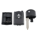 Schlüsselgehause Mazda 2 3 5 6 Rx8 MX5 CX-7 Gehäuse Fernbedienung 2 Tasten