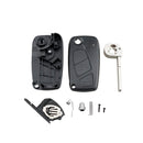 Schlüssel Gehäuse plip Fiat Stilo Ducato Doblo Panda Ulysse Punto Bravo Fernbedienung 3 Tasten