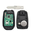 clé télécommande Dacia Sandero Duster Logan 2 boutons électronique vierge 4A AES 433 mhz PCF7946