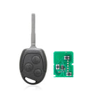 KEYAUTOclé télécommande Ford Focus Mondeo S MAX C MAX Transit galaxy Fiesta connect 4D60 lame HU101
