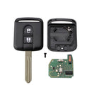 clé télécommande vierge pour Nissan QASHQAI MICRA NOTE XTRAIL NAVARA 2 boutons ELECTRONIQUE ID46 a programmer
