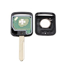clé télécommande vierge pour Nissan QASHQAI MICRA NOTE XTRAIL NAVARA 2 boutons ELECTRONIQUE ID46 a programmer