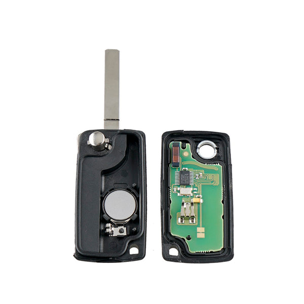 Télécommande Coque CE0536 VA2 3 Boutons Coffre Clé PLIP Pour Citroen C2 - Foto 14