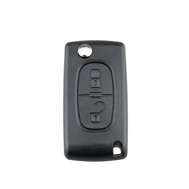 remote control key Peugeot 308 3008 5008 Partner Expert electronic blank ID46 0536 FSK HU83 2 buttons