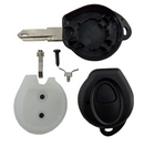 coque clé Peugeot 206 phase 1 télécommande boitier 1 boutons ( 1998-2001 )