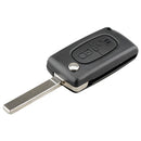 clé télécommande Citroen C3 phase 2 DS3 Berlingo Jumpy électronique vierge ID46 0536 FSK VA2 2 boutons