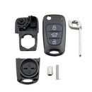 coque plip cle KIA Sportage Soul Rio Rondo de télécommande 3 boutons