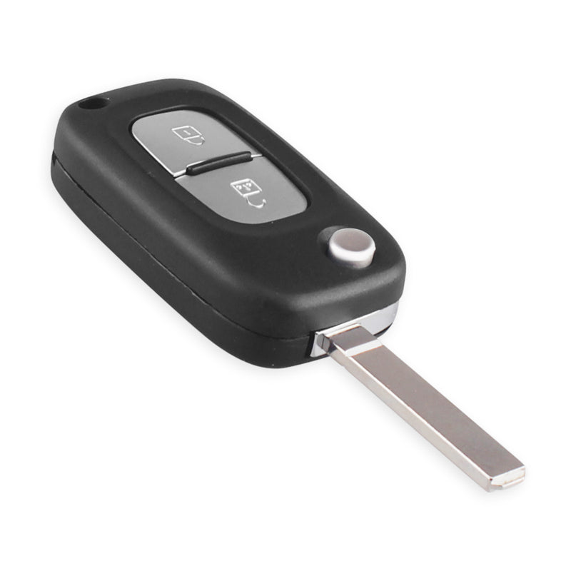 coque plip clé Renault Clio 3 Modus Kangoo Twingo boitier télécommande 2 boutons