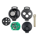 clé télécommande vierge compatible SMART FORTWO 2007-2015 3 boutons ELECTRONIQUE ID46 a programmer