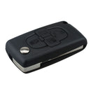 key case Peugeot 1007 807 Citroen C8 4-button remote control CE0523