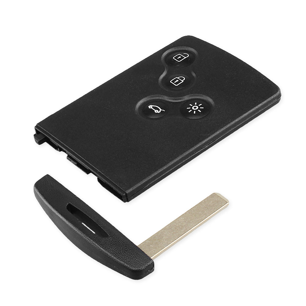 Ébauche Lame De Clé Pour Carte Renault - Compatible Clio 4, Scénic 3, Laguna 3, Zoé - Neuf