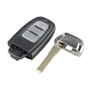Coque télécommande clé AUDI A4 S4 A5 S4 S5 Q3 Q5 Q7 RS5 boitier 3 boutons
