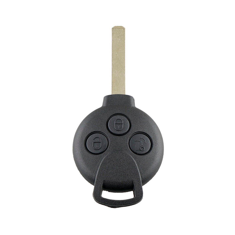 key case SMART FORTWO 3-button remote control