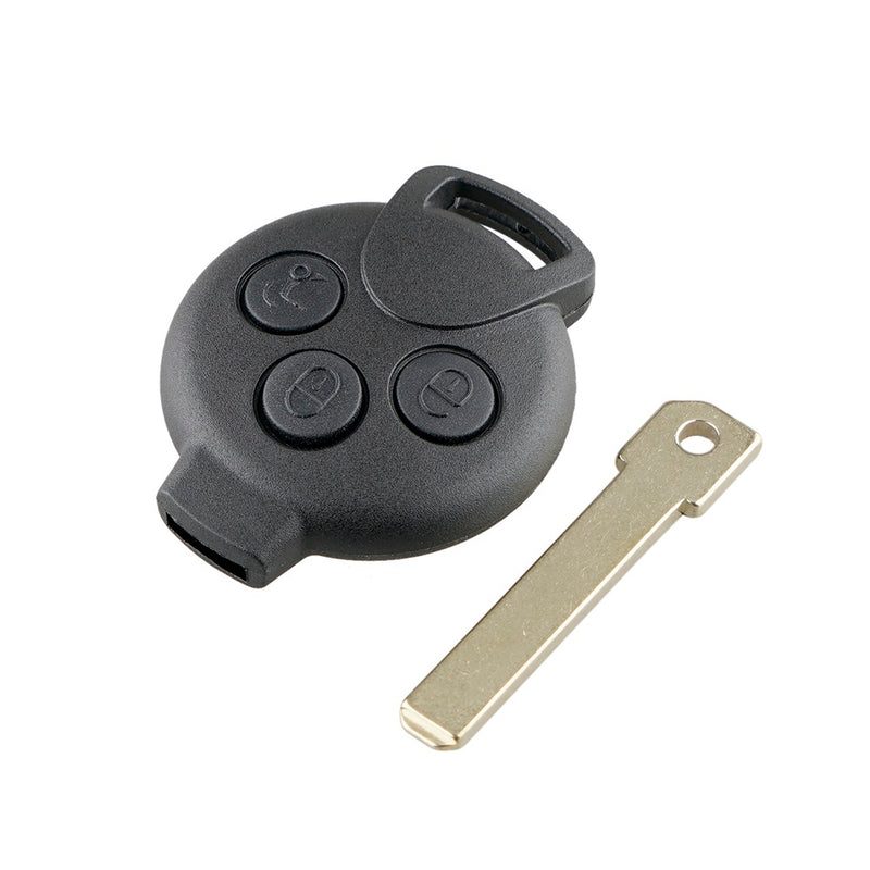 Produits coque de clé Smart FORTWO boitier télécommande 3 boutons