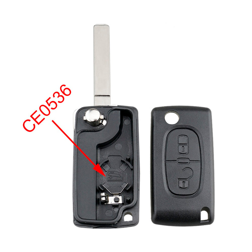 Coque De Télécommande Pour Citroën – Neuf, Remplacement De Boîtier De Clé